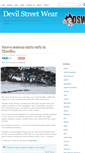 Mobile Screenshot of devilstreetwear.com